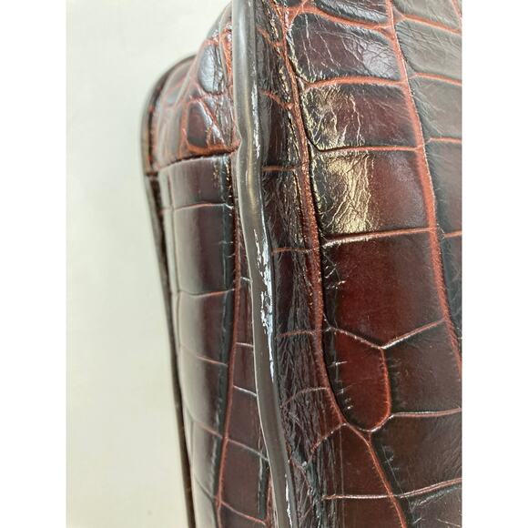 MICHAEL KORS EMBOSSED ANIMAL PRINT WOMENS CROSSBODY BAG - Picture 10 of 16